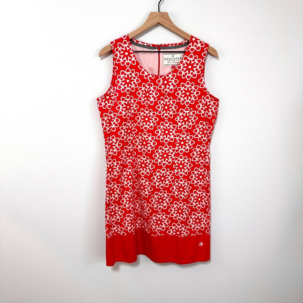 NWT Brakeburn Sleeveless Tile Print Dress Size 12